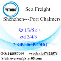 Fret de Shenzhen Port maritime Transports maritimes au Port Chalmers